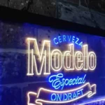 Modelo Especial Neon Sign Cerveza Draft 1