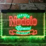 Modelo Especial Neon Sign Cerveza Draft 1