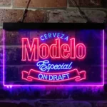 Modelo Especial Neon Sign Cerveza Draft Residence Bar 1