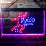 Modelo Especial Neon Sign Soccer Bar 1