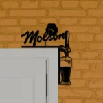 Molson Canadian Metal Sign Tap Handle 1