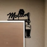 Molson Canadian Metal Sign Tap Handle 1