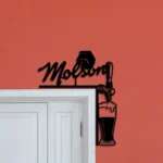 Molson Canadian Metal Sign Tap Handle 1