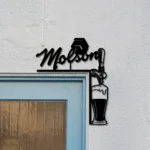 Molson Canadian Metal Sign Tap Handle 1