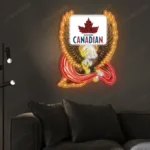 Molson Canadian Neon Sign Bespoke Logo Custom American Eagle 1