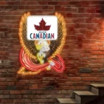 Molson Canadian Neon Sign Bespoke Logo Custom American Eagle 1