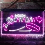 Molson Canadian Neon Sign Ice Hockey 1