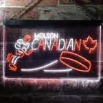 Molson Canadian Neon Sign Ice Hockey 1
