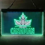 Molson Neon Sign Canadian Maple Leaf 1