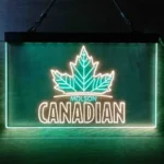 Molson Neon Sign Canadian Maple Leaf 1