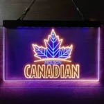Molson Neon Sign Canadian Maple Leaf 1