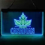 Molson Neon Sign Canadian Maple Leaf 1