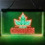 Molson Neon Sign Canadian Maple Leaf 1