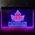 Molson Neon Sign Canadian Maple Leaf 1