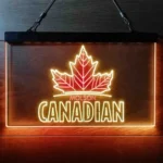 Molson Neon Sign Canadian Maple Leaf 1