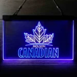 Molson Neon Sign Canadian Maple Leaf 1