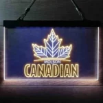 Molson Neon Sign Canadian Maple Leaf 1