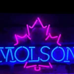 Molson Neon Sign Logo 1