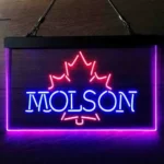 Molson Neon Sign Logo 1