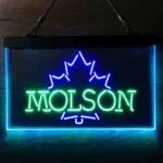 Molson Neon Sign Logo 1