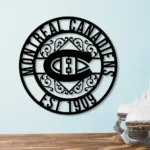 Montreal Canadiens Metal Sign Custom Nhl 1