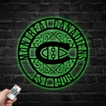 Montreal Canadiens Metal Sign Custom Nhl 1