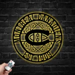 Montreal Canadiens Metal Sign Custom Nhl 1