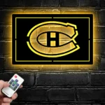 Montreal Canadiens Metal Sign Habs Crest Logo 1