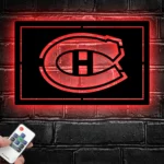 Montreal Canadiens Metal Sign Habs Crest Logo 1