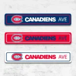 Montreal Canadiens Metal Sign Nhl 1
