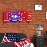 Montreal Canadiens Neon Sign Dripping Dope 1