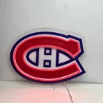 Montreal Canadiens Neon Sign Habs Hockey Mark 1