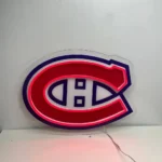 Montreal Canadiens Neon Sign Habs Hockey Mark 1