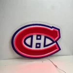 Montreal Canadiens Neon Sign Habs Hockey Mark 1