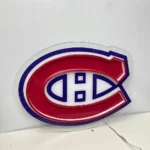 Montreal Canadiens Neon Sign Habs Hockey Mark 1