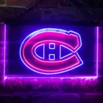 Montreal Canadiens Neon Sign Logo 1