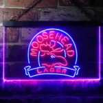 Moosehead Lager Neon Sign Moose Head Lager 1