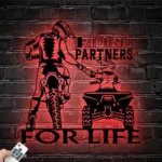 Motorcycle Biker Metal Sign Custom Us Farm Puller 1