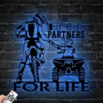 Motorcycle Biker Metal Sign Custom Us Farm Puller 1