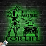 Motorcycle Biker Metal Sign Custom Us Farm Puller 1