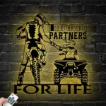 Motorcycle Biker Metal Sign Custom Us Farm Puller 1