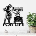 Motorcycle Biker Metal Sign Custom Us Farm Puller 1