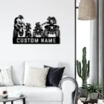 Motorcycle Biker Metal Sign Personalized Family Atv Quad 1