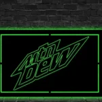 Mountain Dew Metal Sign Logo 1