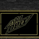 Mountain Dew Metal Sign Logo 1