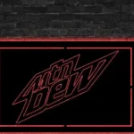 Mountain Dew Metal Sign Logo 1