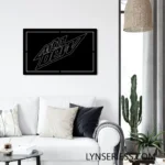 Mountain Dew Metal Sign Logo 1