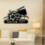 Movies Tv Metal Sign Custom Movie Reel 1