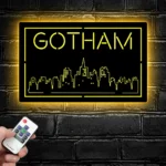 Movies Tv Metal Sign Dc Gotham City Game Room 1