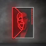 Movies Tv Neon Sign Hidden Mad Mind Collapse Art 1